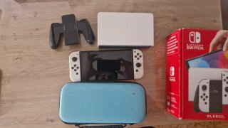 Nintendo Switch OLED Blanca