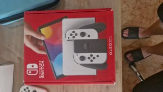 Nintendo Switch OLED Blanca