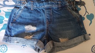 Peto corto vaquero mujer