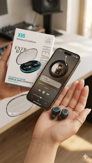 Auriculares Inalámbricos X55 Bluetooth