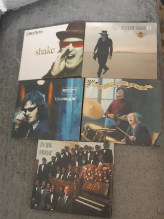 5 CD Zucchero nuovi mai suonati