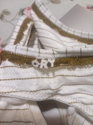 Conjunto lencería ORY 110C morado y beige