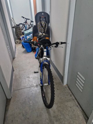 Bicicleta cob silla de nino