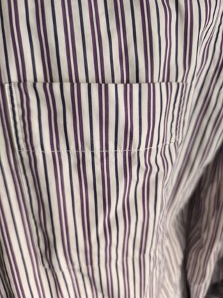 Camisa Massimo Dutti Rayas Talla L