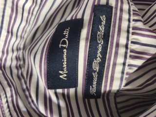 Camisa Massimo Dutti Rayas Talla L