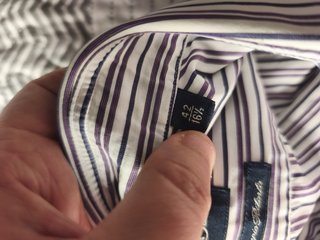 Camisa Massimo Dutti Rayas Talla L
