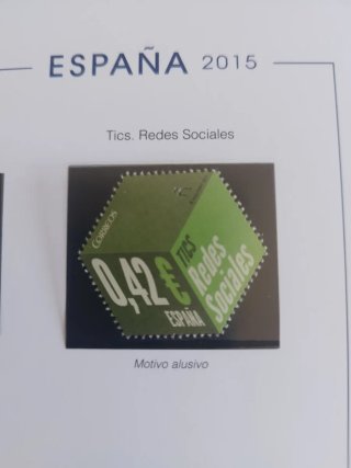 Sello España 2015 Tics. Redes Sociales