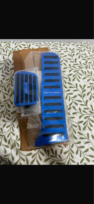 Cubierta Acelerador Coche Azul