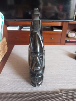 Figuras Dios  Inca Jade Negro 1-60e 2-90
