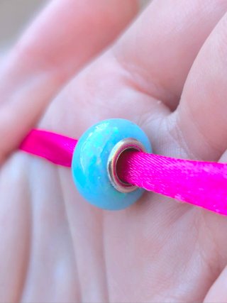 CHARM OPALESCENTE AZUL CLARO