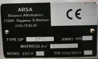 Cortadora de fiambre profesional ARSA EUROCORT 350