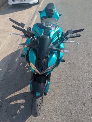 Kawasaki Z900 A2 Naked Verde/Negro
