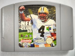 ✨NFL Quarterback Club 99 ☢️ Nintendo 64✨