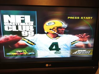 ✨NFL Quarterback Club 99 ☢️ Nintendo 64✨