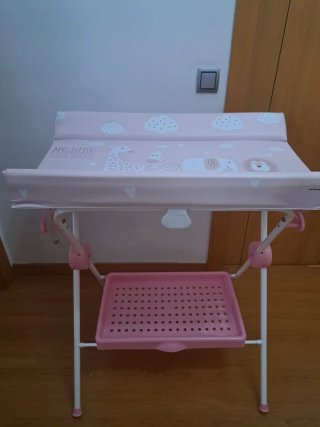 Bañera cambiador bebé