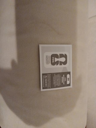 Carta Panini Fútbol