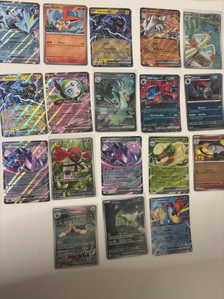 Lote Cartas Pokémon Black Bolt y White Flare 🇬🇧 + 🇪🇸