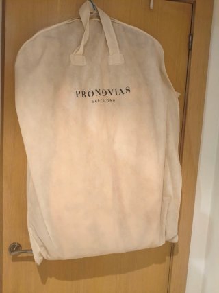 Vestido de Novia Pronovias Beige talla M