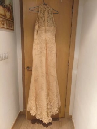 Vestido de Novia Pronovias Beige talla M