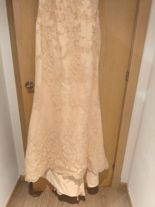 Vestido de Novia Pronovias Beige talla M