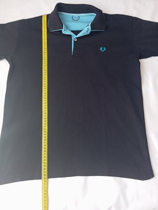 Polo Fred Perry Negro logo bordado talla XL