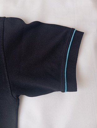 Polo Fred Perry Negro logo bordado talla XL