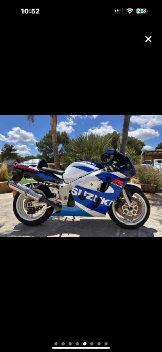 Suzuki GSX R600 Carburación 2000
