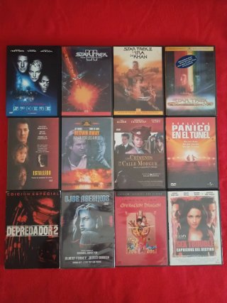 Dvd peliculas a 5€ unidad cine actual