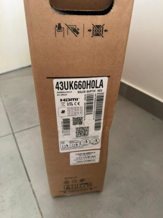 LG LED TV 43 43UK660HOLA. 10 unidades Para estrena