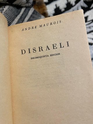 Disraeli. André Maurois (1959)