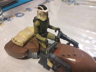 Star Wars Moto Speeder con Figura