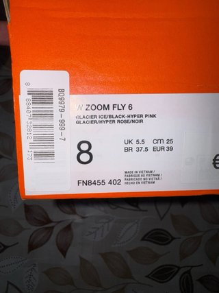 Nike Zoom Fly 6  EU 39 FN8455-402 Running