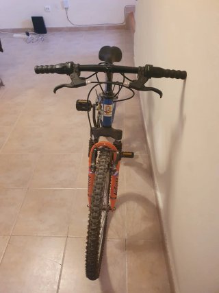 Bicicleta Montaña Doble Suspensión Azul