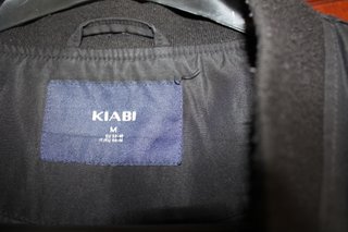 Chaqueta INS URBAN estilo universitario negra
