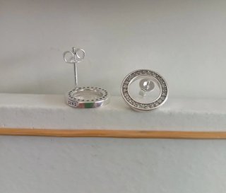 Pendientes Aro Pavé Circonitas