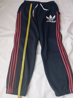 Pantalón Adidas mujer con las rayas rojas Talla M
