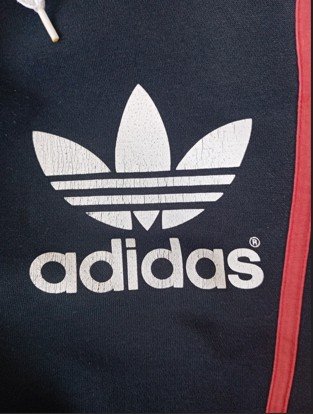 Pantalón Adidas mujer con las rayas rojas Talla M