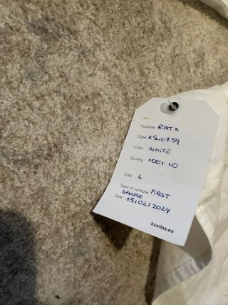 Camiseta Pull&Bear blanca manga larga