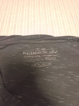 Camiseta Pull and Bear hombre
