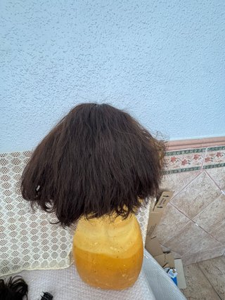 Lote 5 pelucas pelo natural