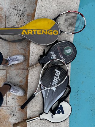 Lote Raquetas Tenis y Fundas