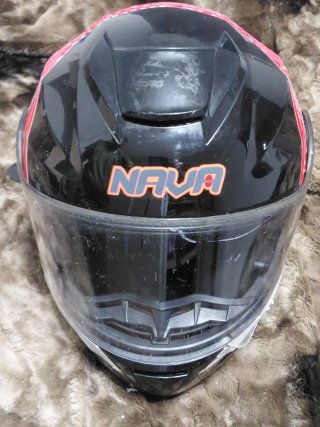 Casco Moto NAVA Modular Negro Talla S