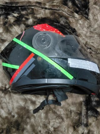 Casco Moto NAVA Modular Negro Talla S
