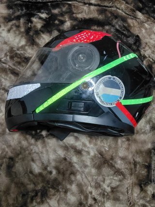 Casco Moto NAVA Modular Negro Talla S