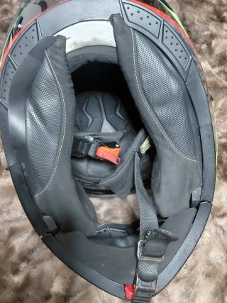 Casco Moto NAVA Modular Negro Talla S
