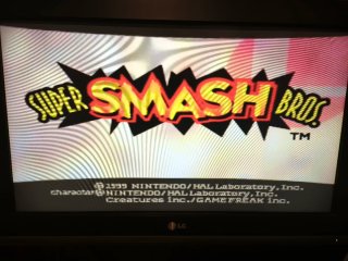 ✨Super Smash Bros ☢️ Nintendo 64✨