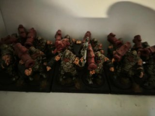Figuras Guerreros Enanos  Conquest parabellum.