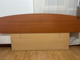 Cabecero de madera para cama matrimonial