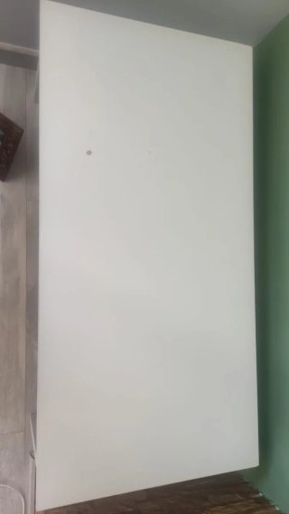 Mesa baja elevable blanca