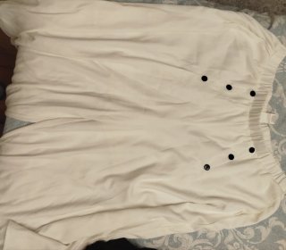 Pantalones anchos blancos SHEIN Clasi.